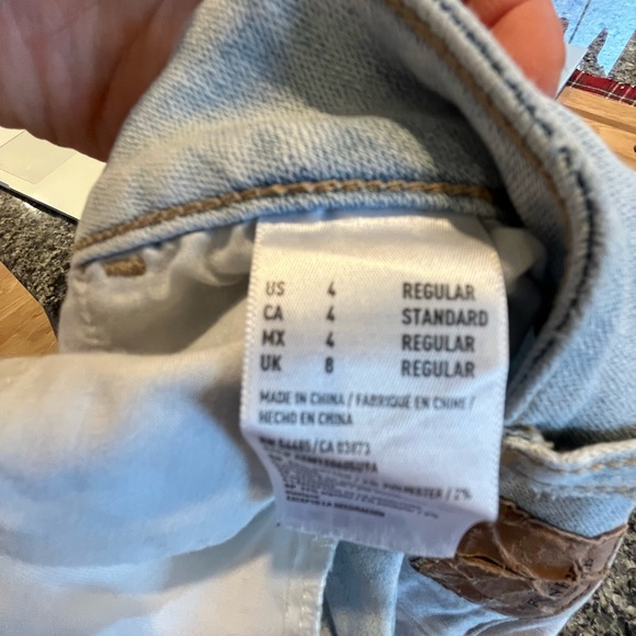 American eagle light wash jegging 4 - Picture 3 of 4